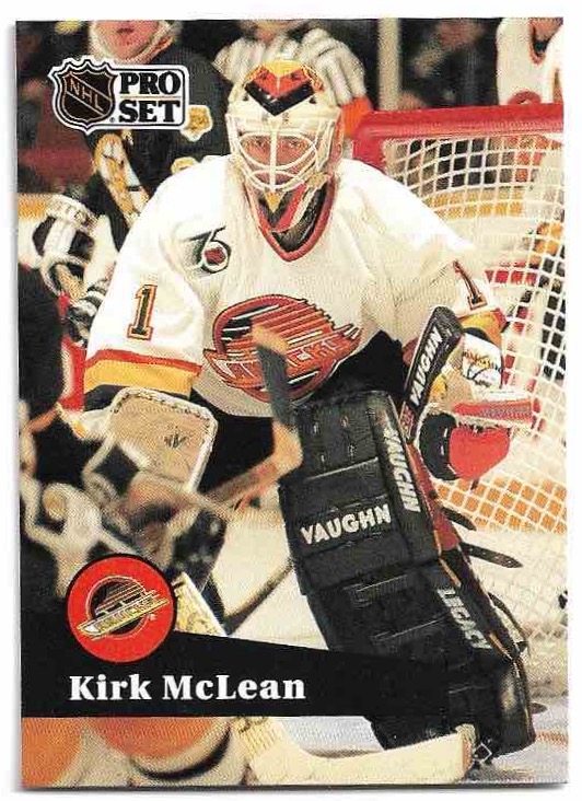 KIRK MCLEAN 91-92 Pro Set