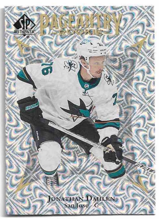 Rookie Pageantry JONATHAN DAHLEN 21-22 UD SP Authentic