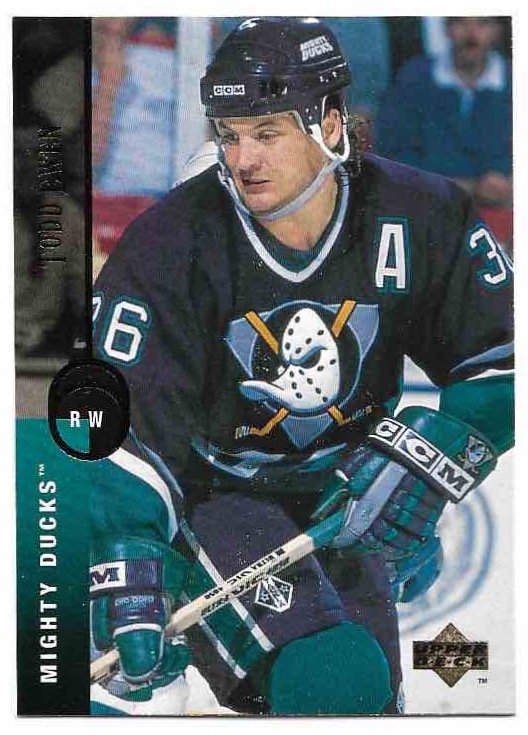 TODD EWEN 94-95 Upper Deck (poškození)