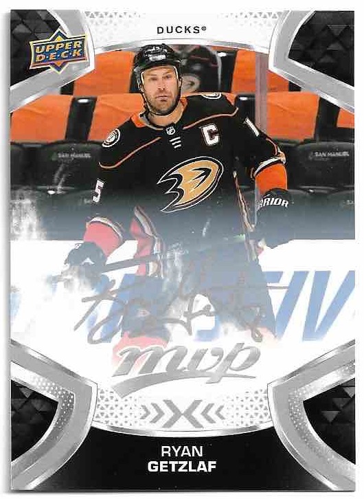 Silver Script RYAN GETZLAF 21-22 UD MVP