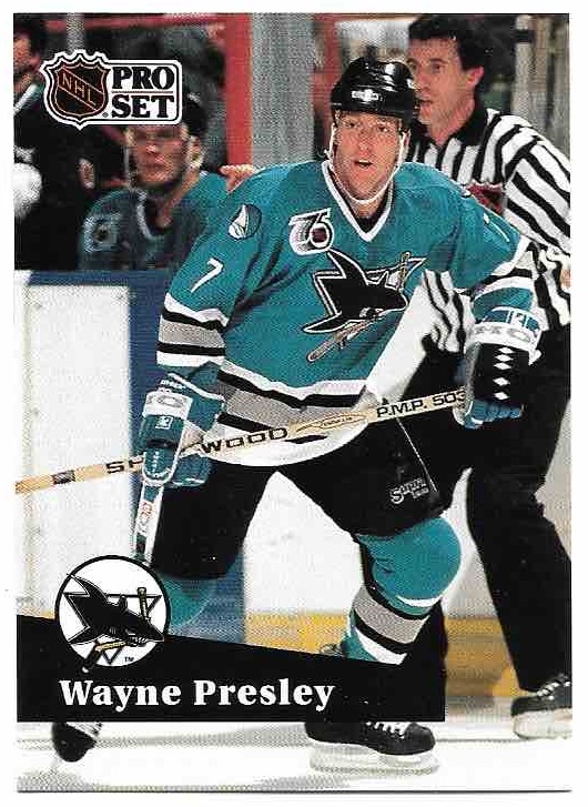 WAYNE PRESLEY 91-92 Pro Set