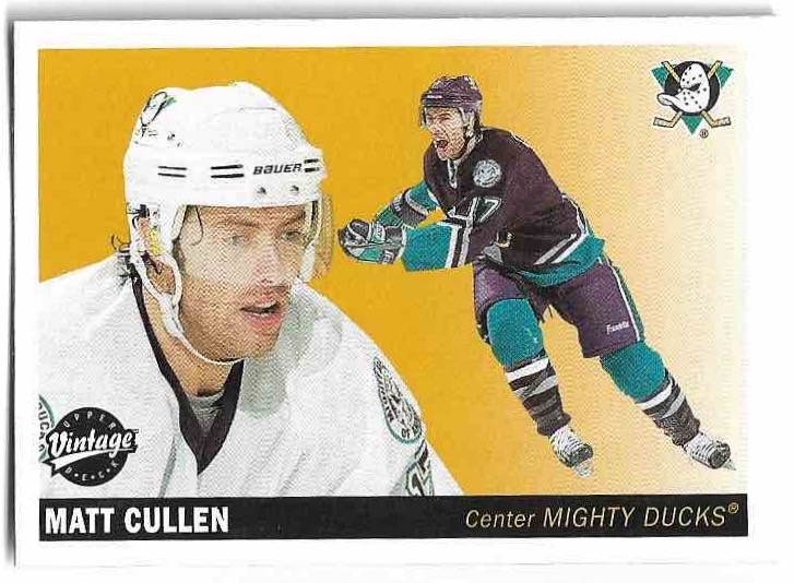 MATT CULLEN 02-03 Upper Deck Vintage