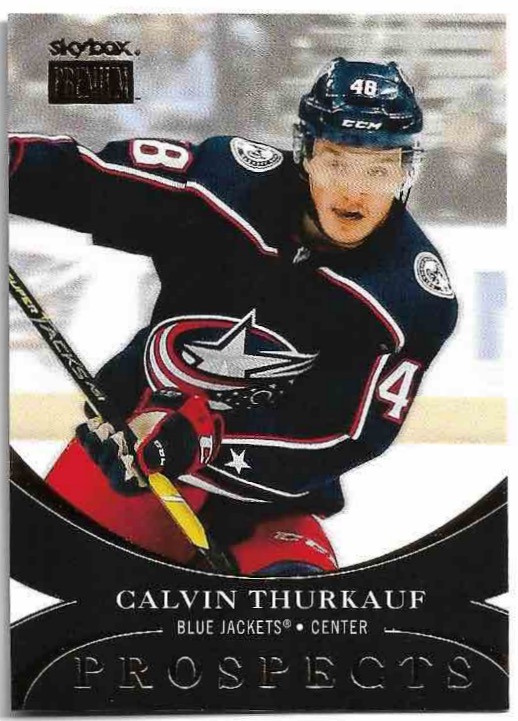 Rookie Skybox Premium Prospect CALVIN THURKAUF 20-21 UD Metal Universe