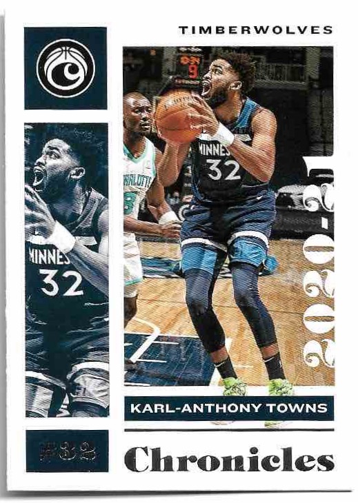 KARL-ANTHONY TOWNS 20-21 Panini Chronicles Basketball