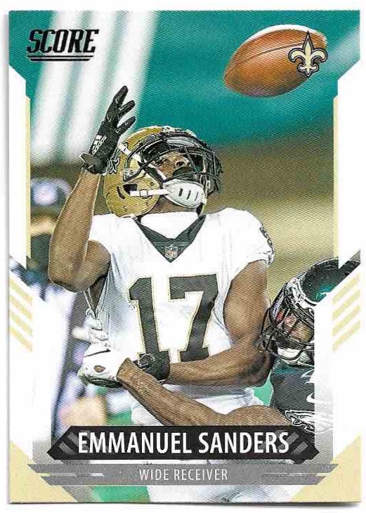 EMMANUEL SANDERS 2021 Panini Score Football