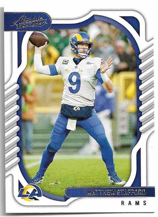 MATTHEW STAFFORD 2022 Panini Absolute Football