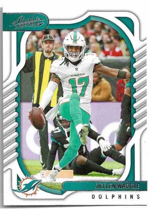 JAYLEN WADDLE 2022 Panini Absolute Football