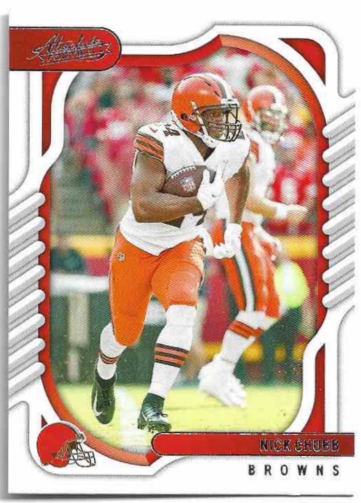 NICK CHUBB 2022 Panini Absolute Football