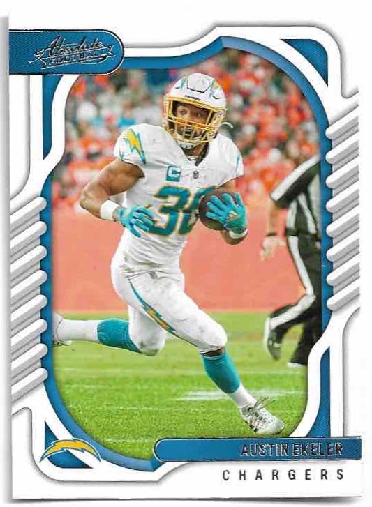 AUSTIN EKELER 2022 Panini Absolute Football
