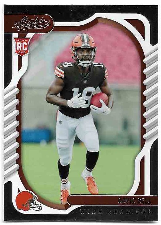 Rookie DAVID BELL 2022 Panini Absolute Football