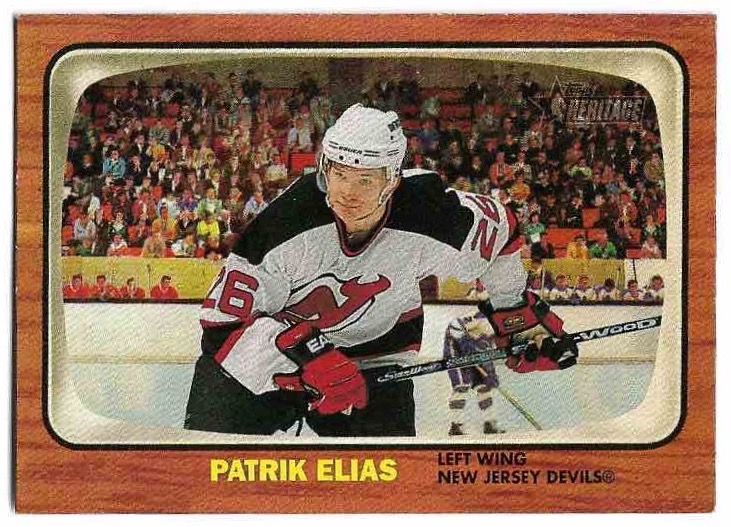PATRIK ELIÁŠ 02-03 Topps Heritage