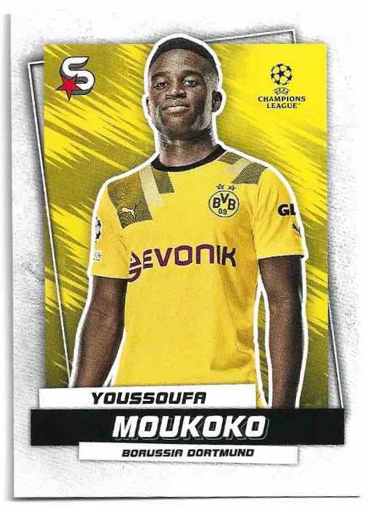 YOUSSOUFA MOUKOKO 22-23 Topps UEFA Superstars