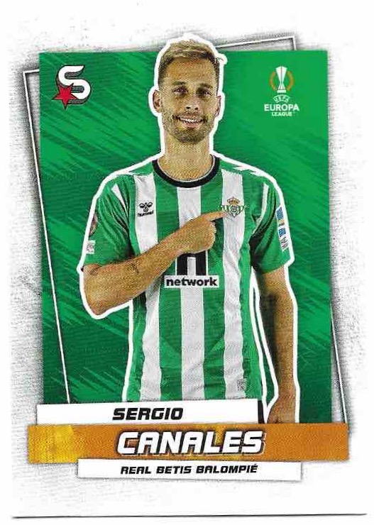 SERGIO CANALES 22-23 Topps UEFA Superstars