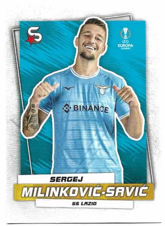 SERGEJ MILINKOVIC-SAVIC 22-23 Topps UEFA Superstars