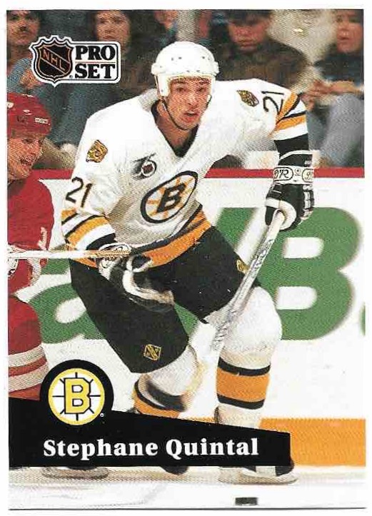 STEPHANE QUINTAL 91-92 Pro Set