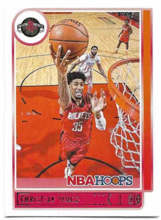 CHRISTIAN WOOD 21-22 Panini Hoops Basketball (horší tisk jména) 
