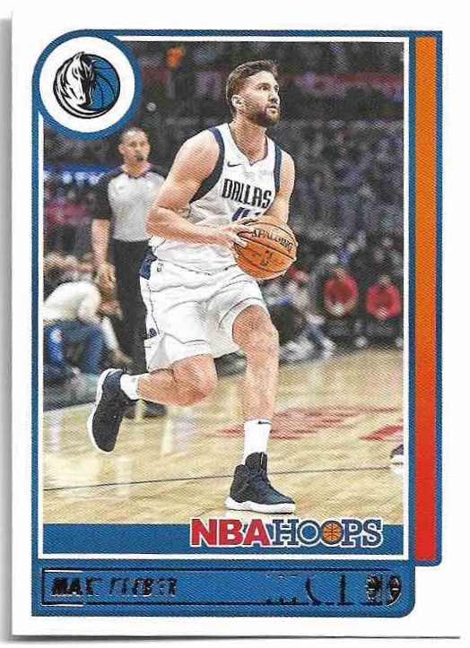 MAXI KLEBER 21-22 Panini Hoops Basketball (horší tisk jména) 