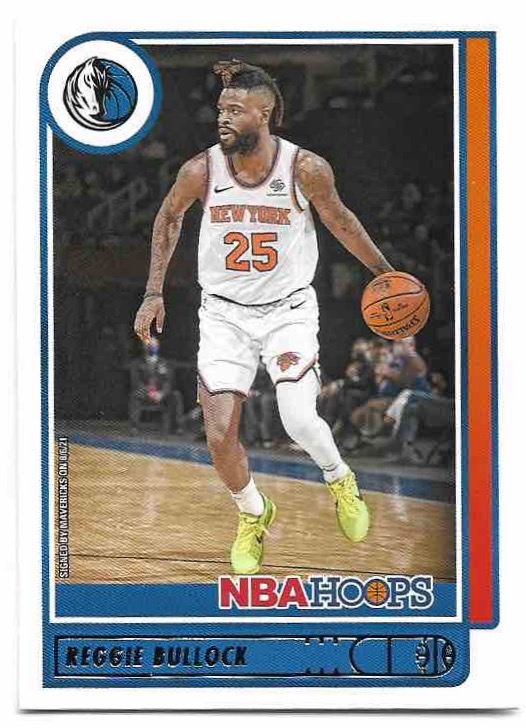 REGGIE BULLOCK 21-22 Panini Hoops Basketball