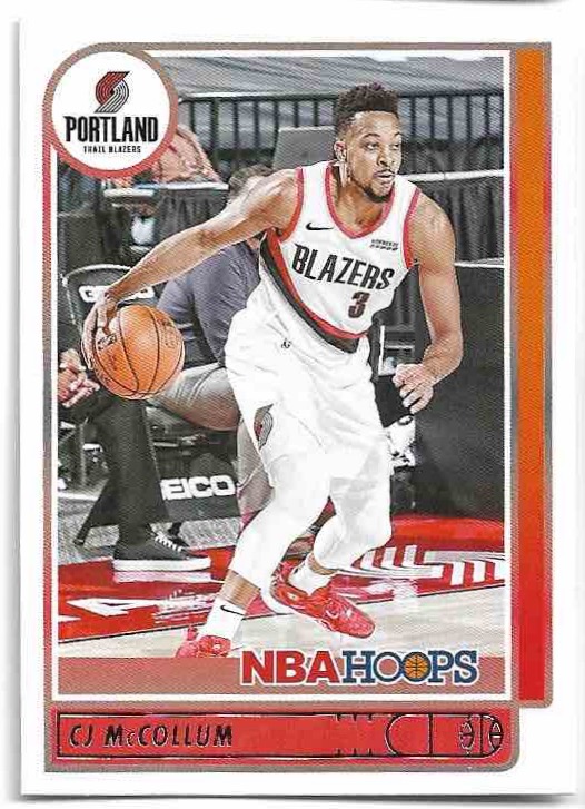 CJ MCCOLLUM 21-22 Panini Hoops Basketball