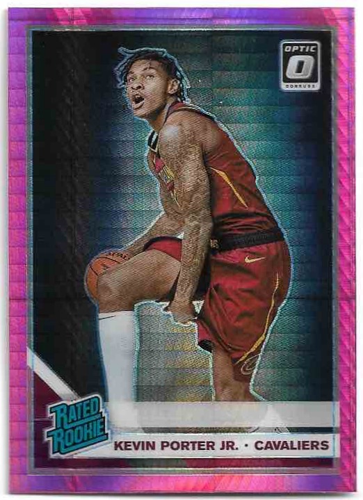 Purple Rated Rookie KEVIN PORTER JR. 19-20 Panini Donruss Optic Basketball