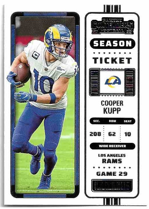 COOPER KUPP 2022 Panini Contenders Football