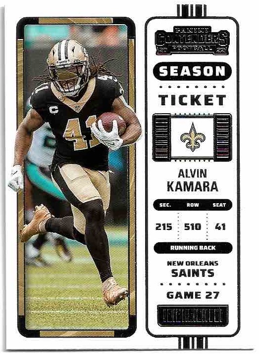 ALVIN KAMARA 2022 Panini Contenders Football