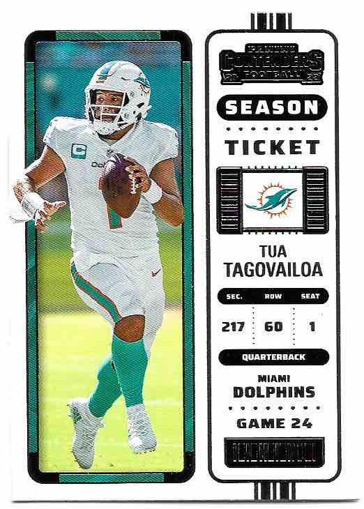 TUA TAGAVAILOA 2022 Panini Contenders Football