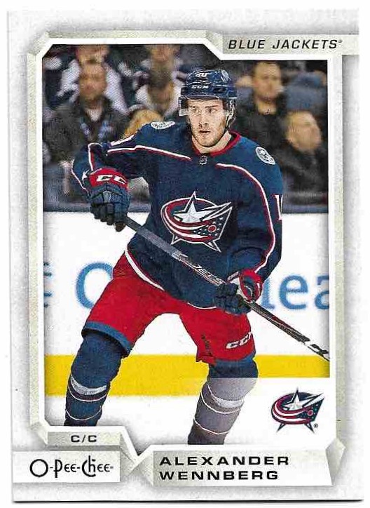 ALEXANDER WENNBERG 18-19 UD O-Pee-Chee OPC