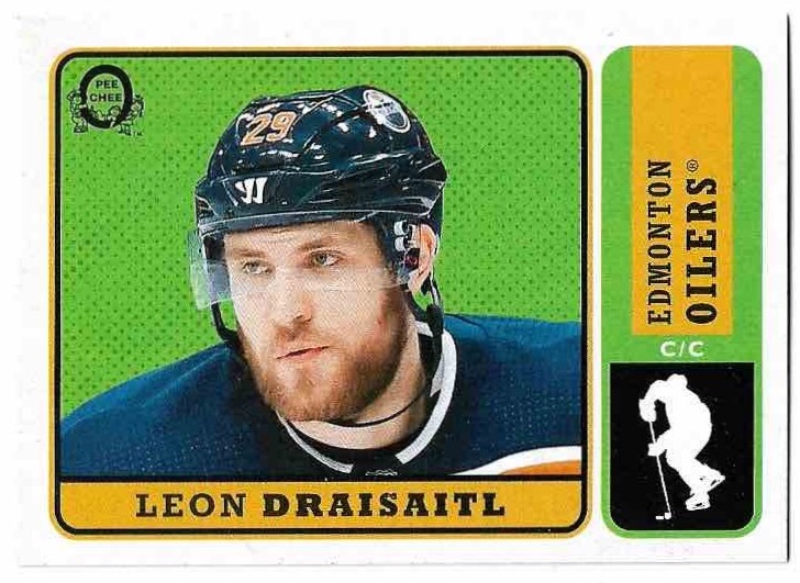 Retro LEON DRAISAITL 18-19 UD O-Pee-Chee OPC