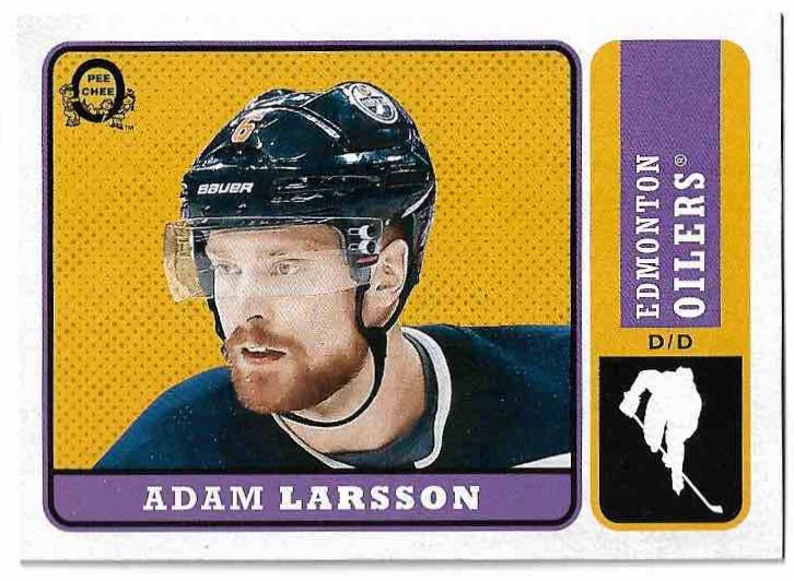 Retro ADAM LARSSON 18-19 UD O-Pee-Chee OPC