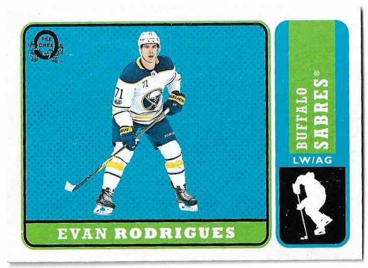 Retro EVAN RODRIGUES 18-19 UD O-Pee-Chee OPC