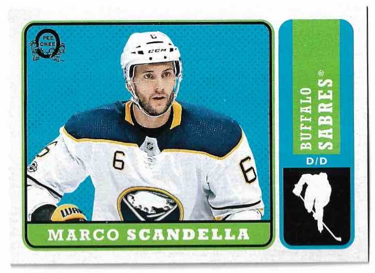 Retro MARCO SCANDELLA 18-19 UD O-Pee-Chee OPC