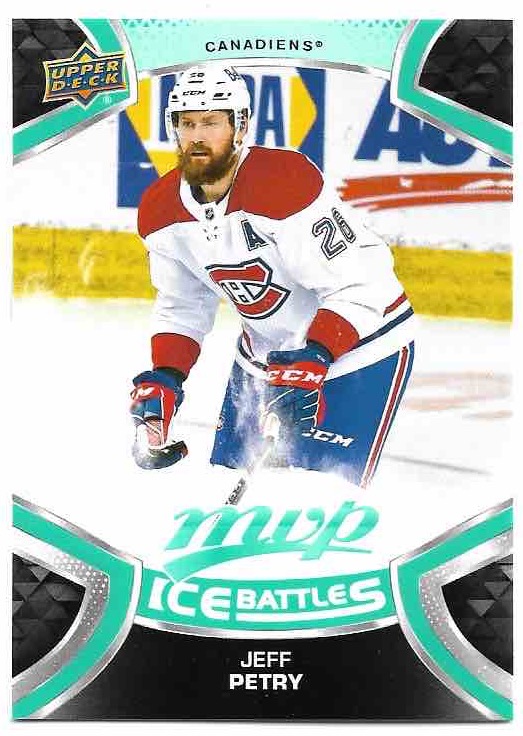 Ice Battles JEFF PETRY 21-22 UD MVP