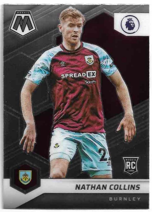 Rookie NATHAN COLLINS 21-22 Panini Mosaic Soccer