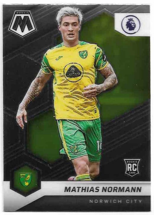 Rookie MATHIAS NORMANN 21-22 Panini Mosaic Soccer