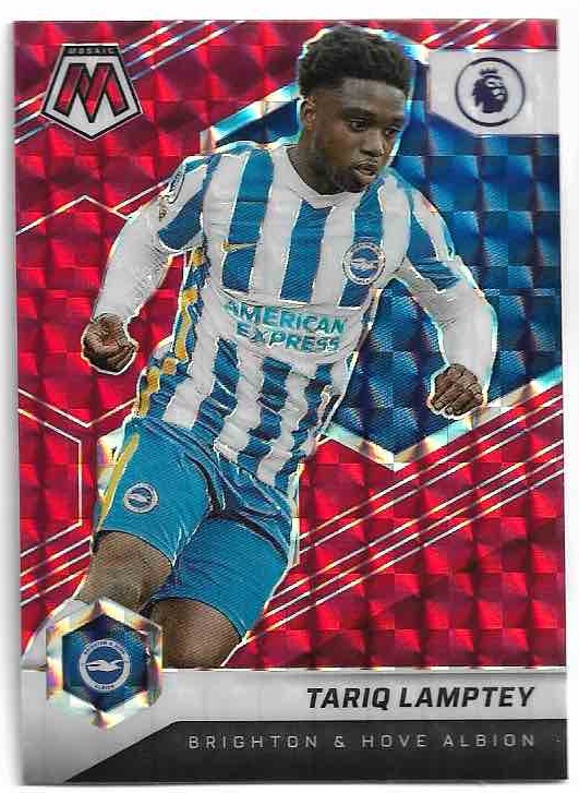 Red Mosaic Prizm TARIQ LAMPTEY 21-22 Panini Mosaic Soccer