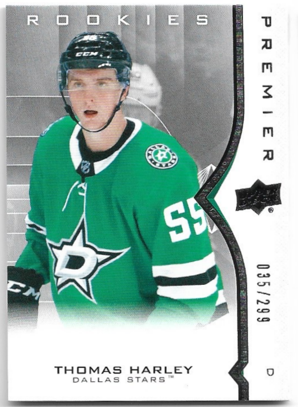 Rookies THOMAS HARLEY 20-21 UD Premier /299