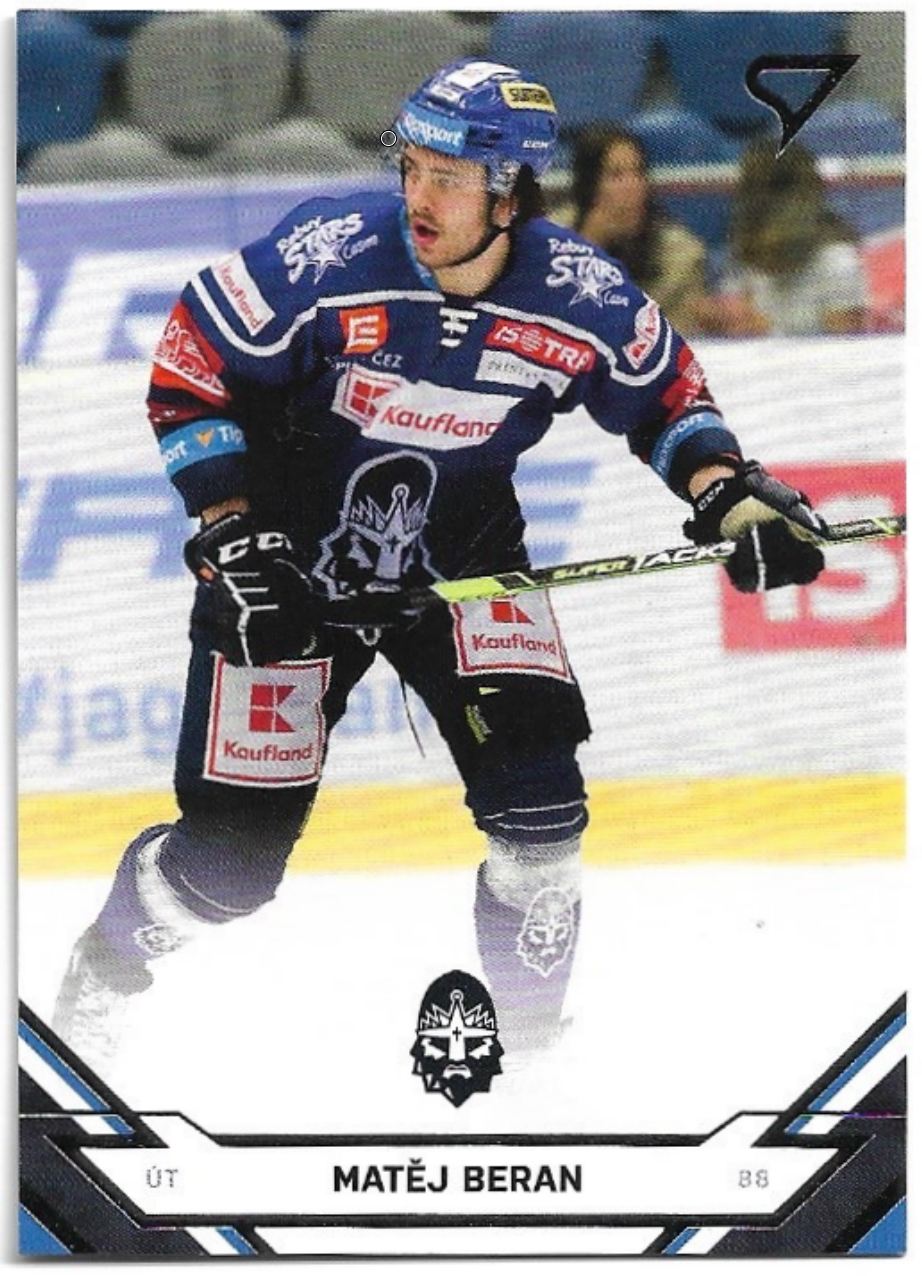 MATĚJ BERAN 21-22 SportZoo ELH Serie 1 (naražený růžek)