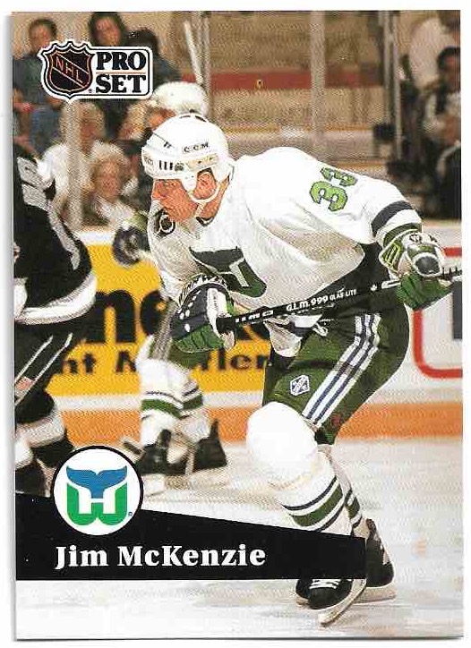 JIM MCKENZIE 91-92 Pro Set