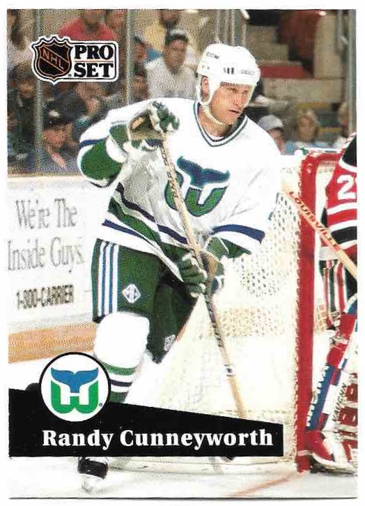 RANDY CUNNEYWORTH 91-92 Pro Set