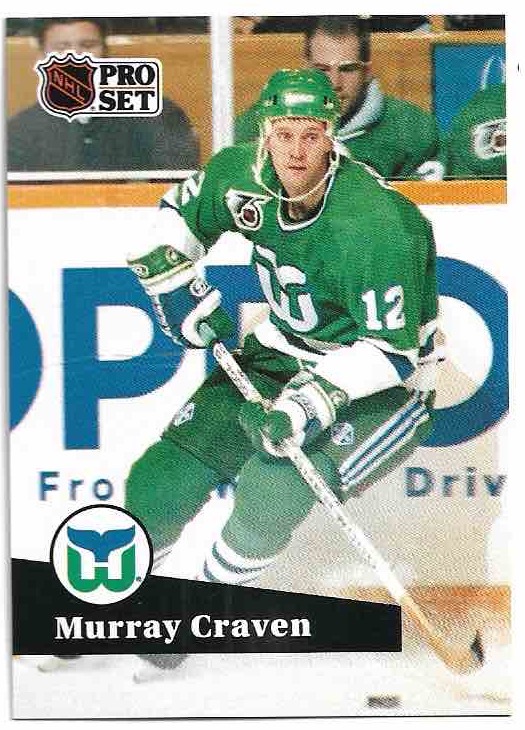 MURRAY CRAVEN 91-92 Pro Set