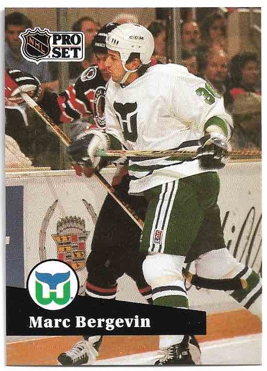 MARC BERGEVIN 91-92 Pro Set