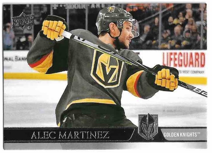 ALEC MARTINEZ 20-21 UD Series 1