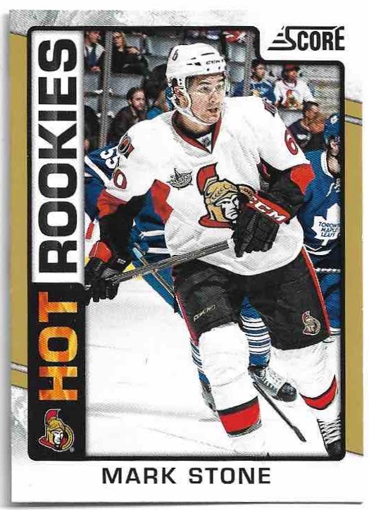 Gold Rush Hot Rookies MARK STONE 12-13 Panini Score