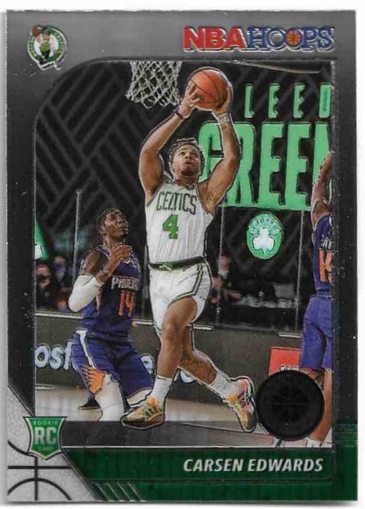 Rookie CARSEN EDWARDS 19-20 Panini Hoops Premium Stock Basketball