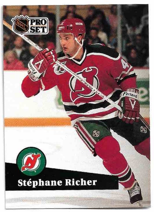 STEPHANE RICHER 91-92 Pro Set