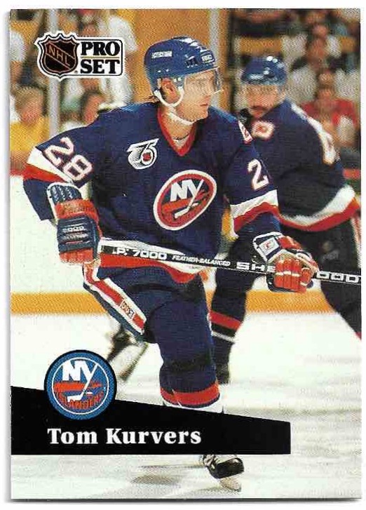 TOM KURVERS 91-92 Pro Set