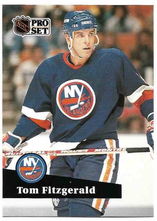 TOM FITZGERALD 91-92 Pro Set