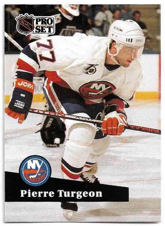 PIERRE TURGEON 91-92 Pro Set