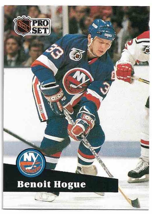 BENOIT HOGUE 91-92 Pro Set